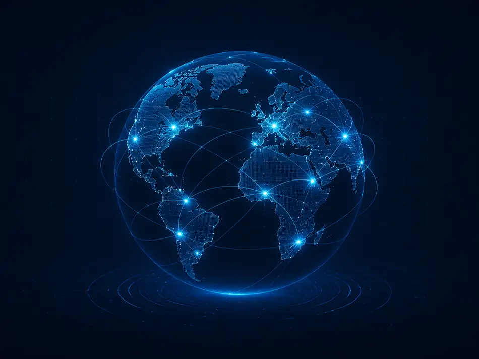 Global operations illustration